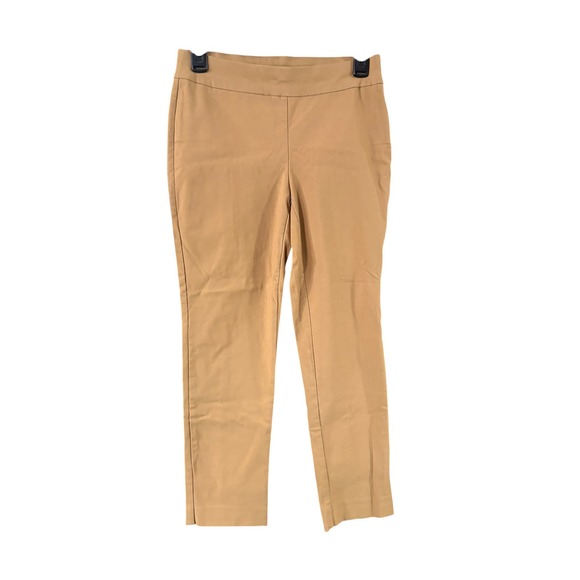 Chico's Pants - Chicos Brigitte So Slimming Ankle Pants Camel Tan Stretch Pull On Size 00P 2P
